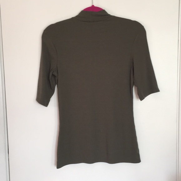 No Comment. Half Sleeve Ribbed Shirt - Picture 4 of 4